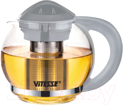 Заварочный чайник Vitesse VS-4004 (серый)