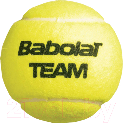 Набор теннисных мячей Babolat Team / 502035 (4шт, желтый)