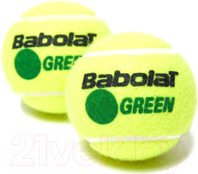 Набор теннисных мячей Babolat Green Bag / 512005 (72шт, желтый/зеленый)