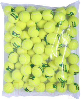 Набор теннисных мячей Babolat Green Bag / 512005 (72шт, желтый/зеленый)