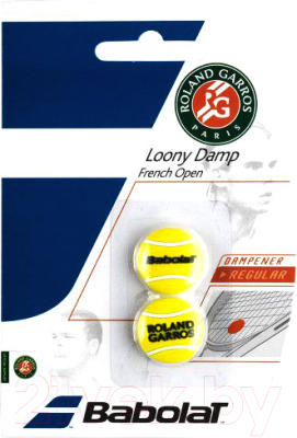 Виброгаситель для теннисной ракетки Babolat Loony Damp Rg/Fo X2 / 700036-113 (2шт, желтый)