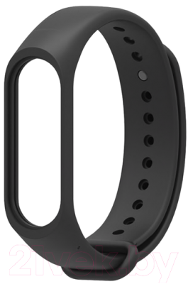 Ремешок для фитнес-трекера Xiaomi Band 3/4 (черный)