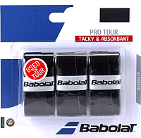 Грип для большого тенниса Babolat Pro Tour X3 / 653037-105 (3шт, чёрный) - 