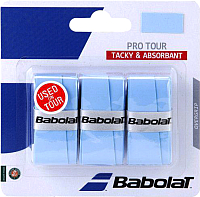 Грип для большого тенниса Babolat Pro Tour X3 / 653037-136 (3шт, синий) - 