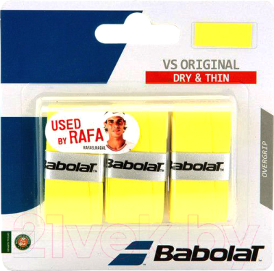Овергрип Babolat VS Grip Original / 653040-113 (3шт, желтый)