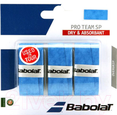 Овергрип Babolat Pro Team Sp X 3 / 653042-136 (3шт, синий)