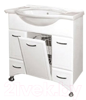 

Тумба под умывальник Misty, Дрея 86 / Э-Дре01086-01К2Я