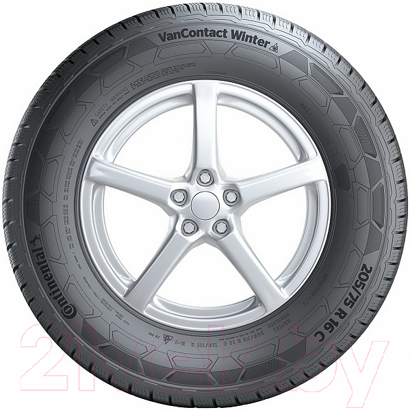 Зимняя легкогрузовая шина Continental VanContact Winter 225/65R16C 112/110R