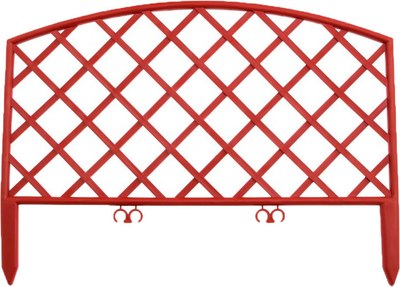 Изгородь декоративная Palisad Сетка 65026 (терракот) - 