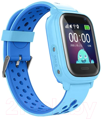 Умные часы детские Wonlex KT04 (синий)