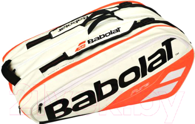 Спортивная сумка Babolat Rh X 12 Pure Strike / 751170-149 (белый/красный)