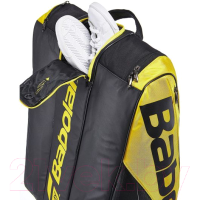 Спортивная сумка Babolat RH X 12 Pure Aero / 751180-191 (черный/желтый)
