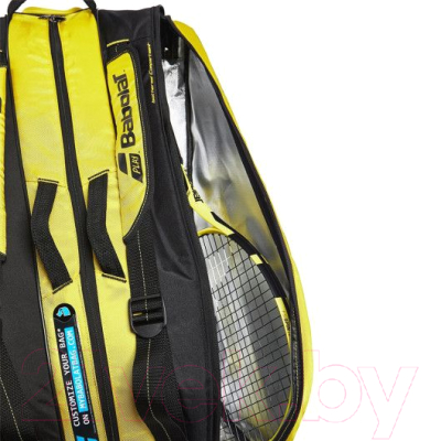 Спортивная сумка Babolat RH X 12 Pure Aero / 751180-191 (черный/желтый)