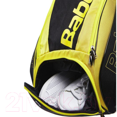 Рюкзак спортивный Babolat Backpack Pure Aero / 753074-191 (черный/желтый)