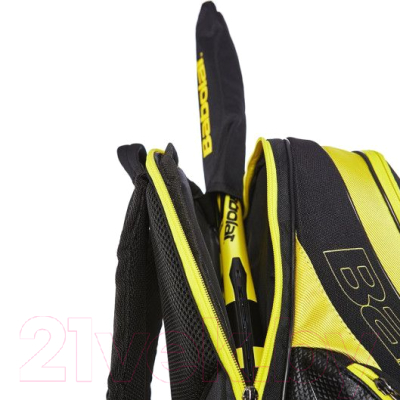 Рюкзак спортивный Babolat Backpack Pure Aero / 753074-191 (черный/желтый)