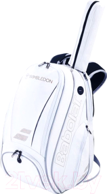Рюкзак спортивный Babolat Backpack Pure Wimbledon / 753079-316 (белый/золотой)