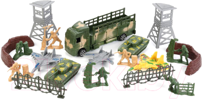 Набор игрушечной техники Играем вместе Набор солдатиков с военной техникой / B1352385-R