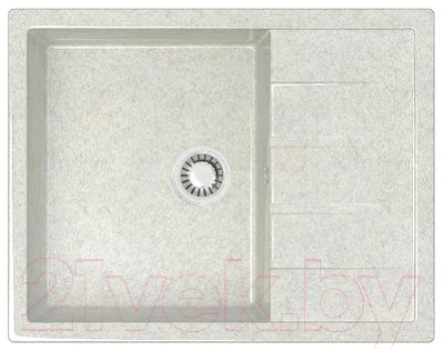 Мойка кухонная Elmar M-06 (белый гранит Q15)