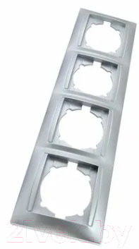Рамка для выключателя TDM Лама SQ1815-0235 (серебристый металлик)