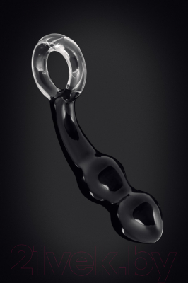 Пробка интимная Sexus Glass / 912238 (черный)