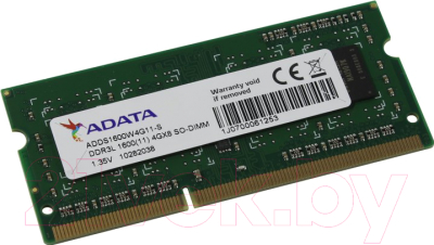 Оперативная память DDR3 A-data ADDS1600W4G11-S