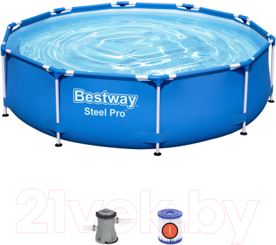 Купить Каркасный бассейн Bestway Steel Pro 56679  