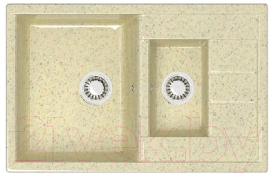 Мойка кухонная Elmar M-09 (бежевый фреш Q3)