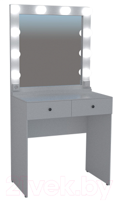 Туалетный столик с зеркалом Мир Мебели SV-02 с подсветкой