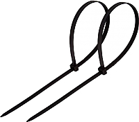 Стяжка для кабеля Rexant 07-0451-5 (100шт, черный) - 