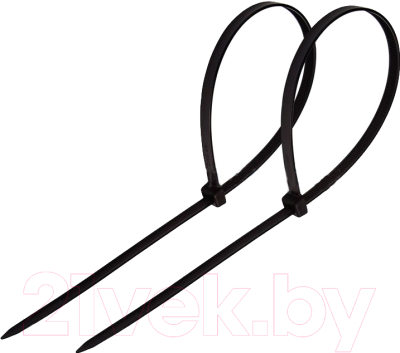 Стяжка для кабеля Rexant 07-0451-5 (100шт, черный)