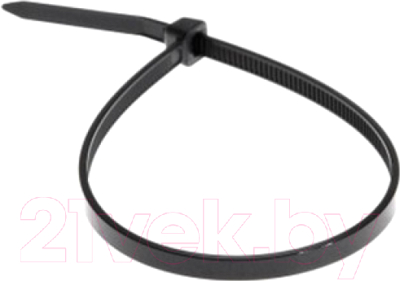 Стяжка для кабеля Rexant 07-0401-8 (100шт, черный)