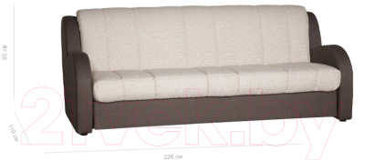 

Диван Rivalli, Барон 195 с USB с ящиком с ППУ