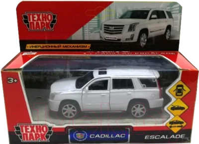Масштабная модель автомобиля Технопарк Cadillac Escalade / ESCALADE-WT