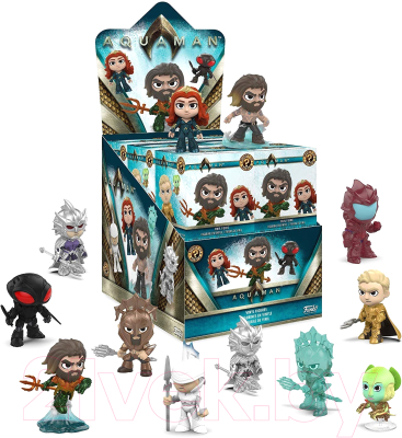 Фигурка коллекционная Funko Mystery Minis Aquaman 12PK PDQ 31190 / Fun1571