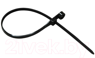 Стяжка для кабеля Rexant 07-0205 (100шт, черный)