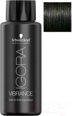 Крем-краска для волос Schwarzkopf Professional Igora Vibrance 1-0 (60мл)