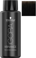 Крем-краска для волос Schwarzkopf Professional Igora Vibrance 4-63 (60мл) - 