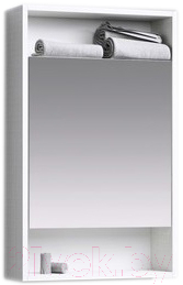 Шкаф с зеркалом для ванной Aqwella Сити 50 / SIT0405DK