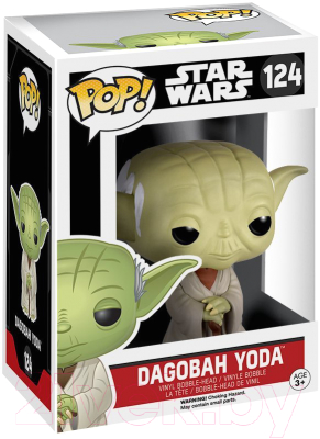 Фигурка коллекционная Funko POP! Bobble Star Wars Dagobah Yoda 10105 / Fun1116