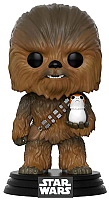 Фигурка коллекционная Funko POP! Bobble Star Wars The Last Jedi Chewbacca 14748 / Fun1801 - 