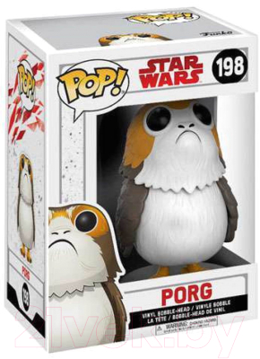 Фигурка коллекционная Funko POP! Bobble Star Wars The Last Jedi Porg w Chase 14818 / Fun1119