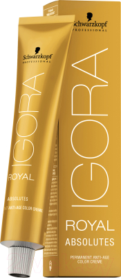 Крем-краска для волос Schwarzkopf Professional Igora Royal Absolutes тон 4-50 (60мл)