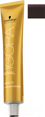 Крем-краска для волос Schwarzkopf Professional Igora Royal Absolutes 4-80 (60мл)
