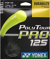 Струна для теннисной ракетки Yonex Polytour PRO 125 SET / PTGP125 (12м, графитовый) - 