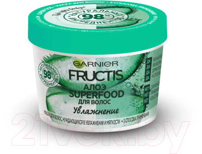 Маска для волос Garnier Fructis Superfood Алоэ (390мл)