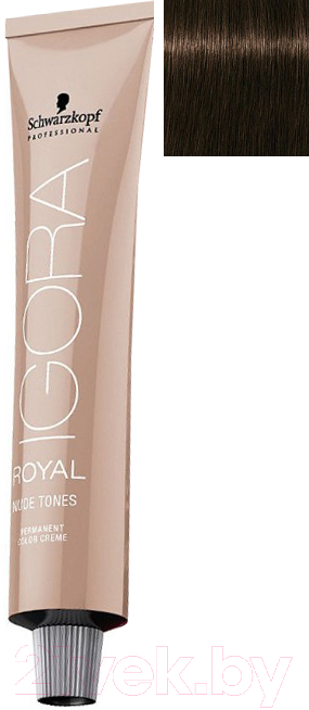 Крем-краска для волос Schwarzkopf Professional Igora Royal Nude Tones 4-46 (60мл)