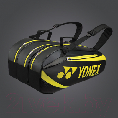 Спортивная сумка Yonex Racket Bag 8929 Black/Lime / BAG8929EX