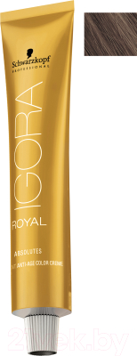 Крем-краска для волос Schwarzkopf Professional Igora Royal Absolutes 8-01 (60мл)