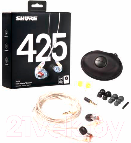 Наушники Shure SE425-CL-EFS