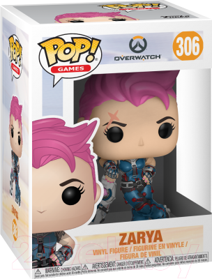 Фигурка коллекционная Funko POP! Vinyl Games Overwatch S3 Zarya 29048 / Fun871